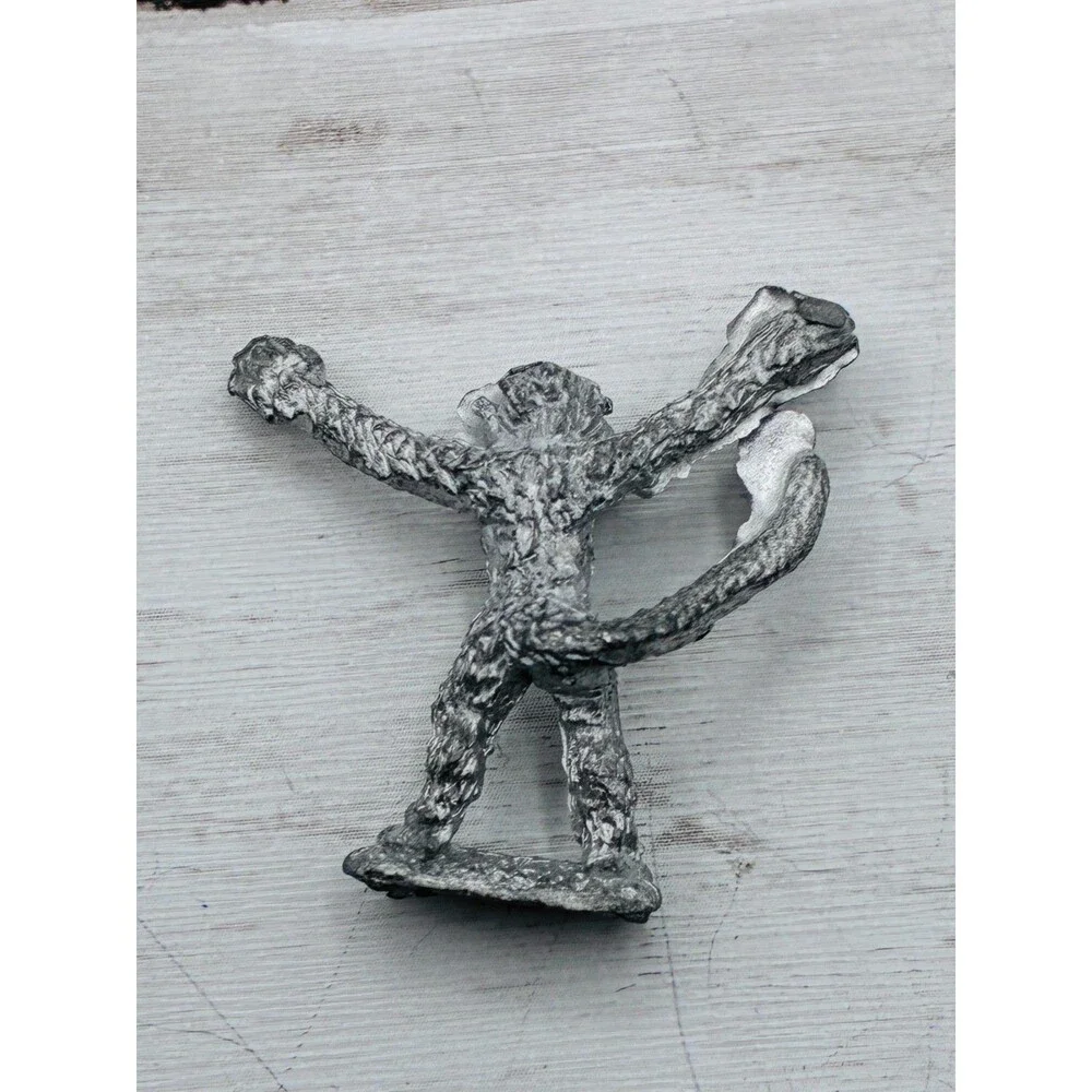 Vintage Metal Monkey Monster Figurine Miniature Tabletop Gaming RPG Fantasy